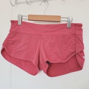 Lululemon speed up shorts size 8